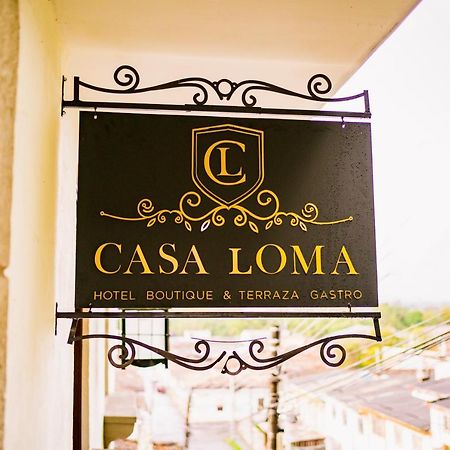 Casa Loma Hotel Boutique & Terraza Gastro Popayan Dış mekan fotoğraf