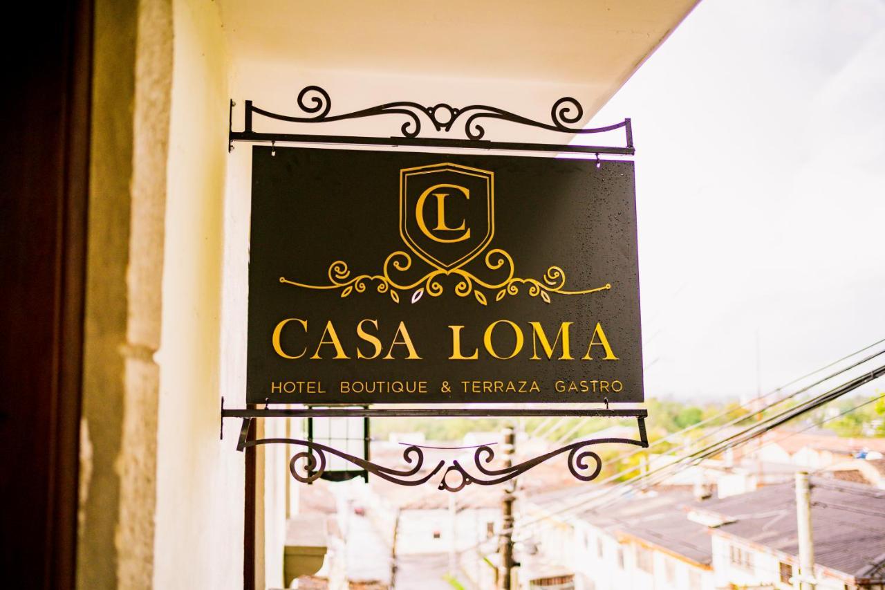 Casa Loma Hotel Boutique & Terraza Gastro Popayan Dış mekan fotoğraf